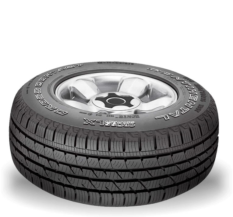 Possui estrutura Radial, largura 235/70 e índice de carga 106H Pneu Aro 16 Continental CrossContact LX2