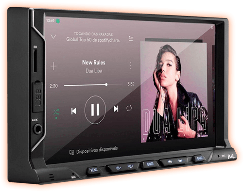 Multilaser Central Multimídia Evolve Fit P3328 