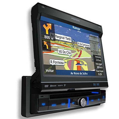 DVD Player Automotivo Pósitron SP6900 NAV LCD tela 7 polegadas