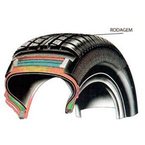 pneu Firestone F77 P165 70R T78 R13 rodagem