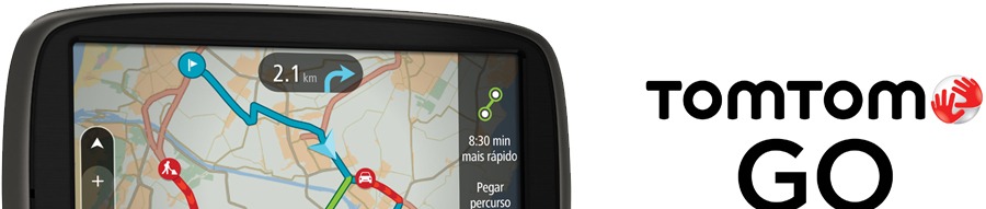 navegador gps tomtom go 500 brasil eua mapa 3d vitalicio traffic tela interativa