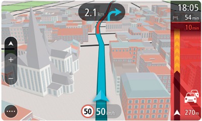 gps go 500 5'' tomtom traffic navegador engarrafamento alerta