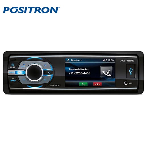DVD Player Automotivo Pósitron SP4330BT