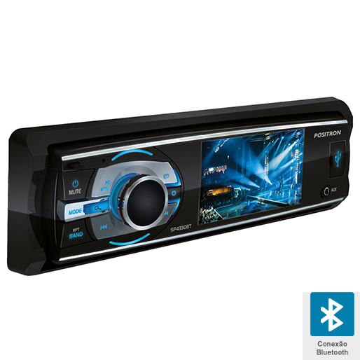 DVD Player Automotivo Pósitron Tecnologia Bluetooth