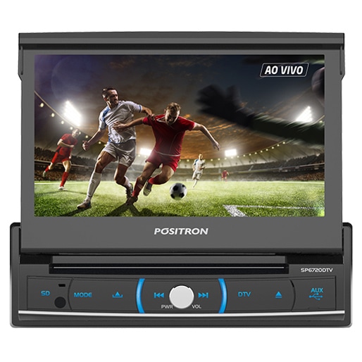 dvd player automotivo sp6720 tv digital integrada
