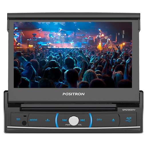 dvd player automotivo pósitron sp6720