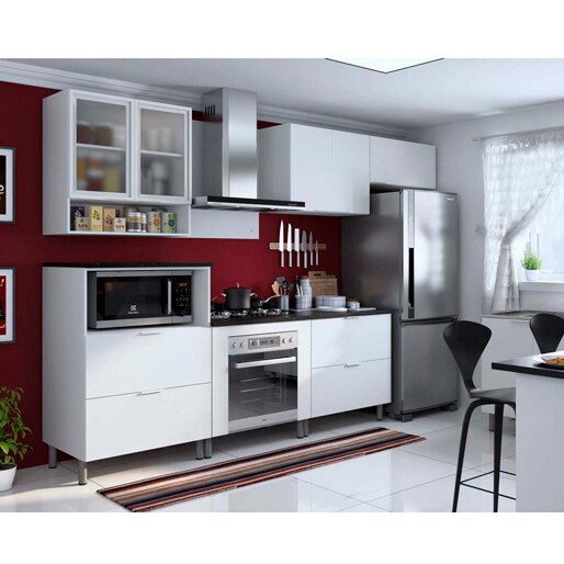 Cozinha Compacta Bartira Rubi 7 Peças