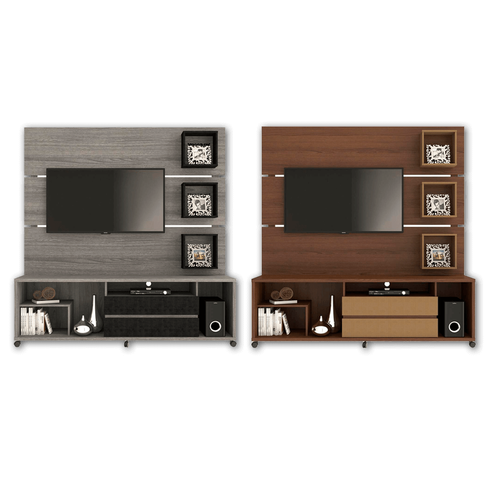 Rack Painel TV 55 polegadas Palazzio Casa D Rack Painel TV 55 polegadas Palazzio Casa D