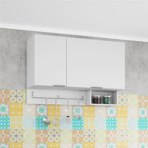 Cozinha Bartira Rubi armarios modulares
