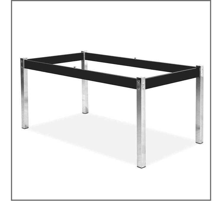 Mesa Jantar Aço Nobre Cláudia 6 Cadeiras