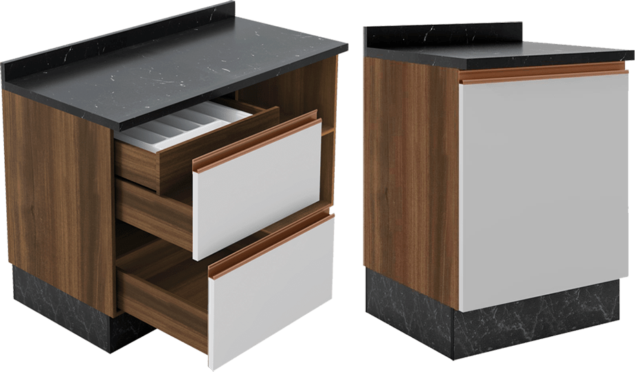 Cozinha Modulada Bartira Linea