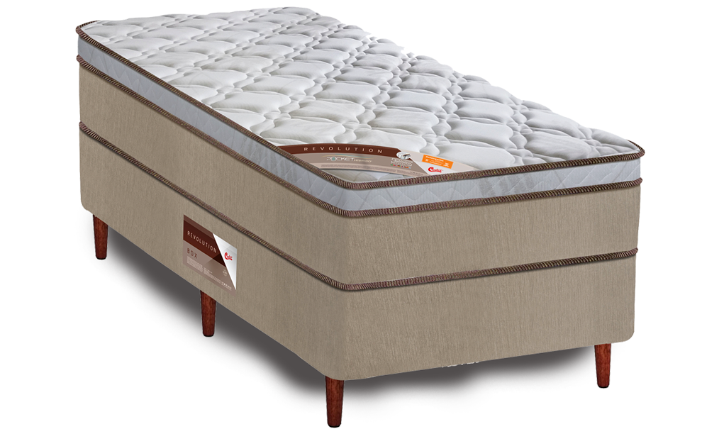 Cama Box Solteiro Castor Revolution