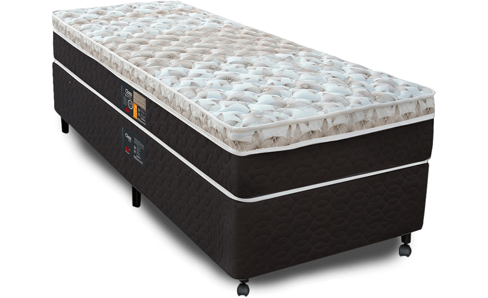 Cama Box Solteiro Castor Sleep Class