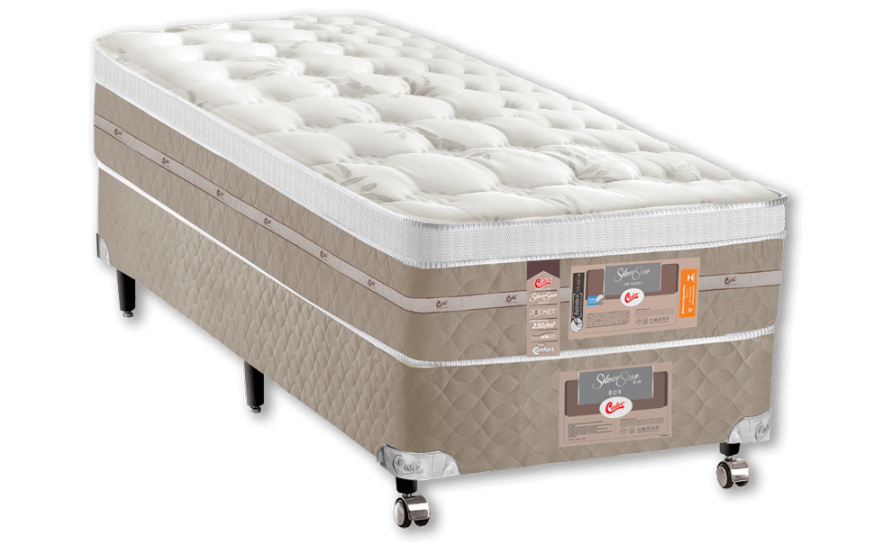 Cama Box Solteirão Castor Silver Star Air
