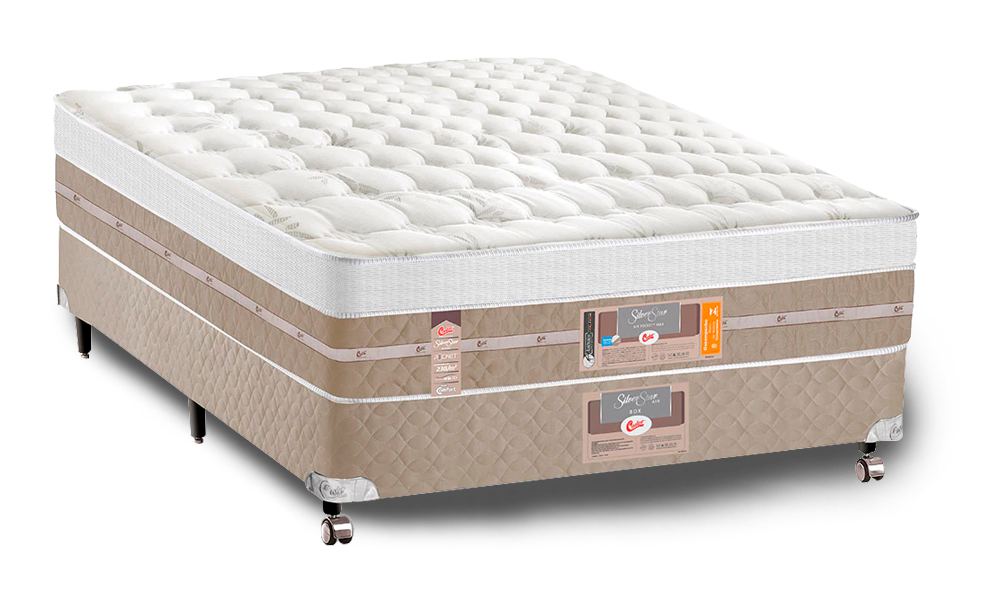 Cama Box de Casal Castor Silver Star Air