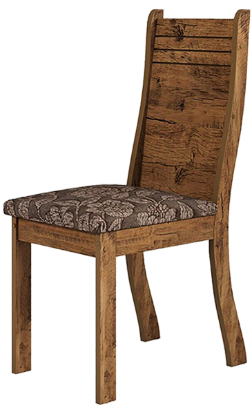 Mesa Viero Bella cadeira Carmen tecido