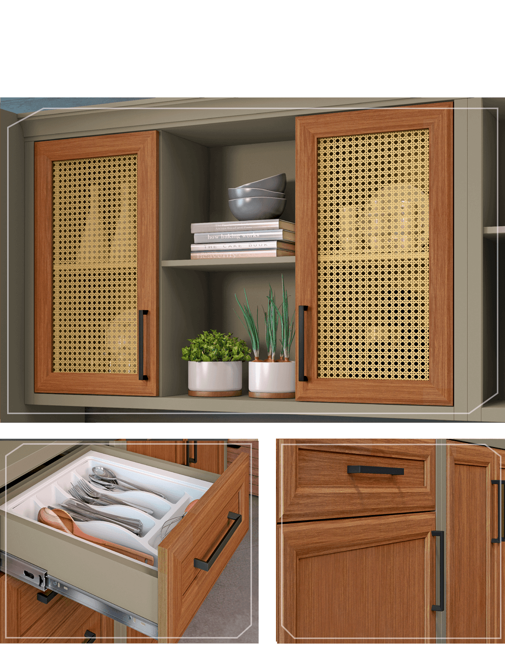 Cozinha Nesher Camponesa 6 Peças