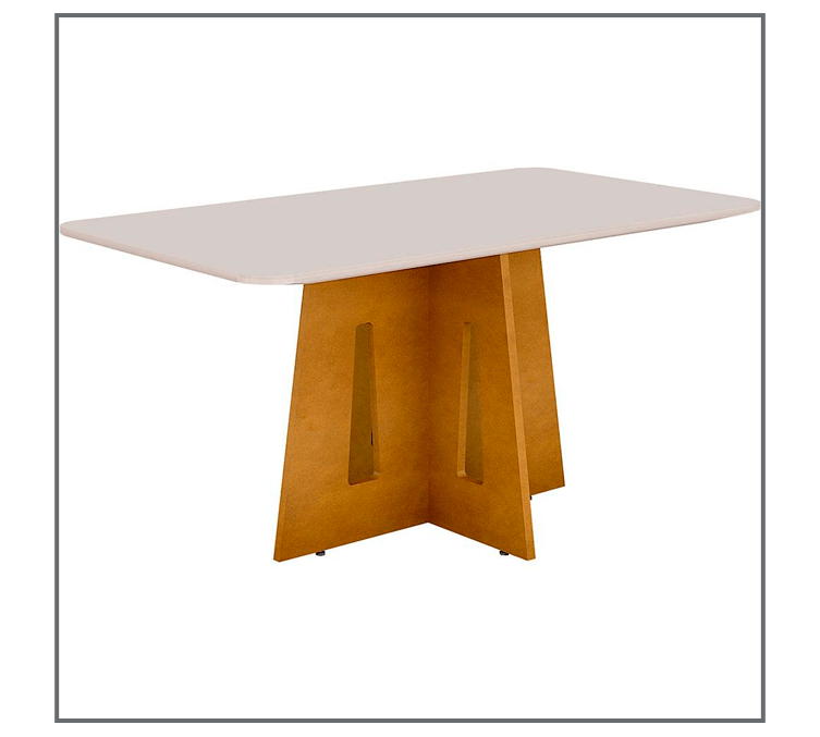 Mesa Jantar Dasala Paloma 6 Cadeiras