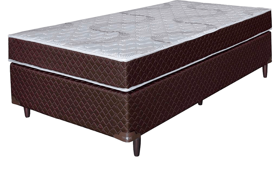 Cama Box Conjugada Solteiro Umaflex New Florença