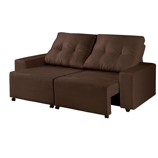 Sofá American Comfort Viena Assento Retrátil