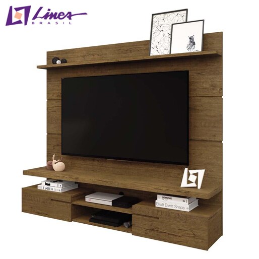 Painel Home Linea Brasil Paris 60 polegadas MDP