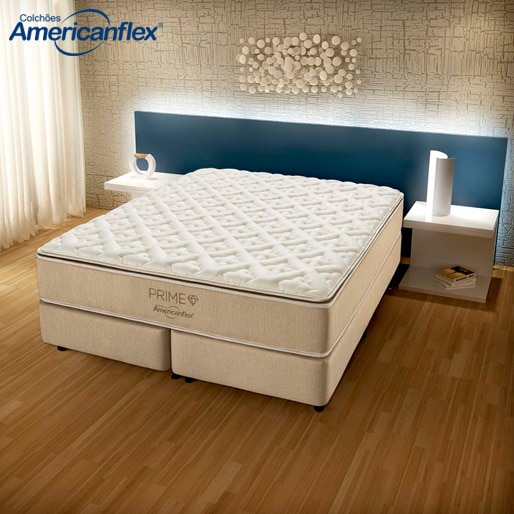 Colchão Queen Size AmericanFlex Prime cama box