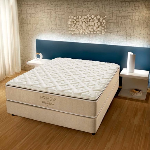 Colchão Casal AmericanFlex Prime Pillow Top Molas Ensacadas