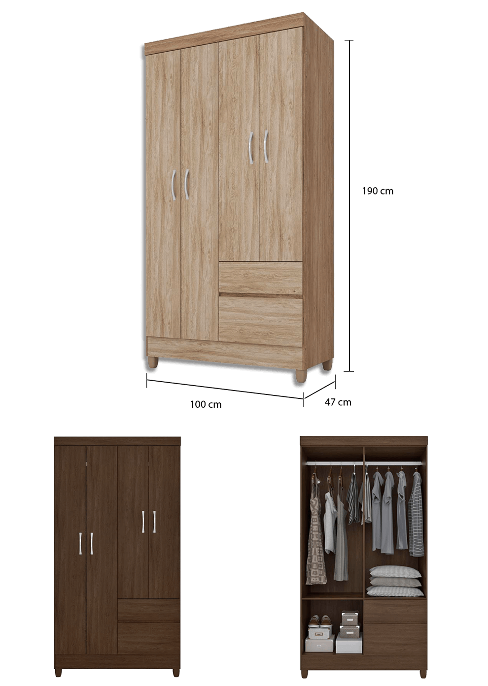Guarda-Roupa Demóbile Lótus