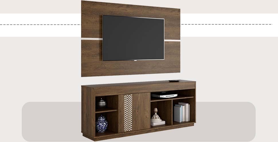Rack com Painel EDN Itapuã