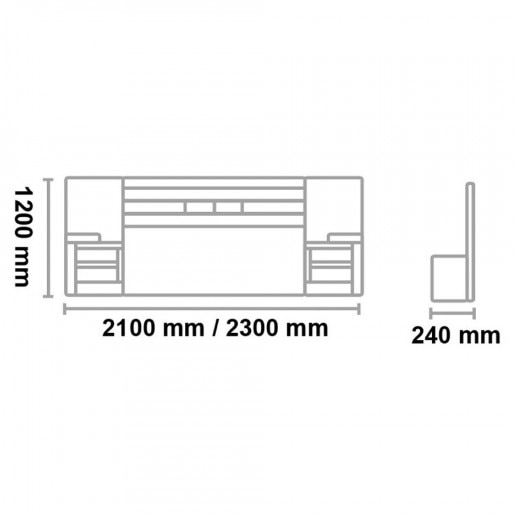 Medidas que acompanham uma cama box queen size