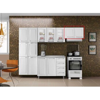 armário Itatiaia Diamante IPG2-C Branco design