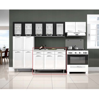 gabinete Itatiaia Premium Branco design