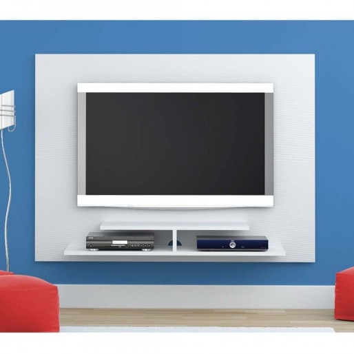 Painel com capacidade para receber TVs de até 42 polegadas
