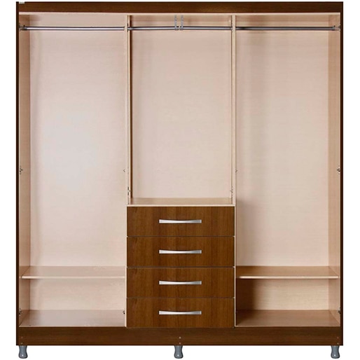 guarda-roupa bartira signus 6portas 4gavetas