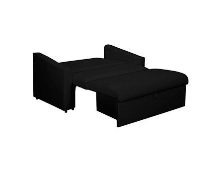 Acabamento caprichosamente trabalhado - Sofá-cama American Confort é prático e requintado 