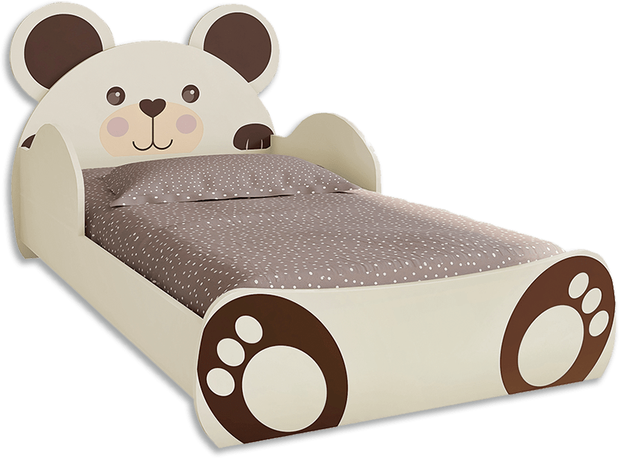 Cama Infantil Pura Magia Urso Off White