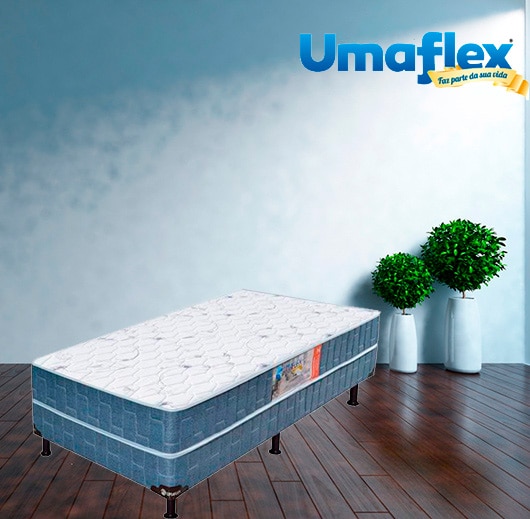 Cama Box Conjugada Solteiro Umaflex Native D28
