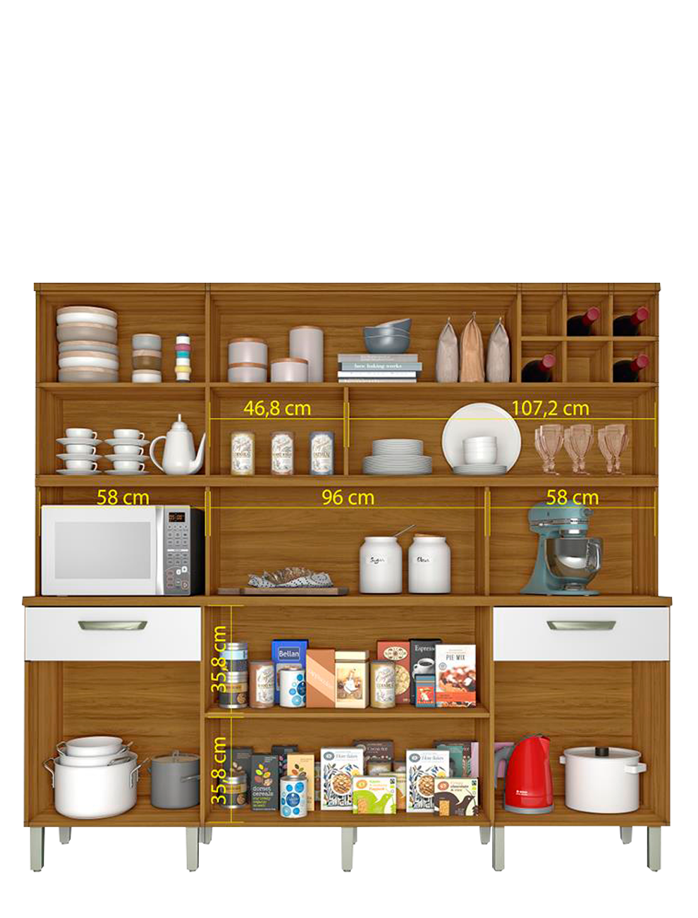 Cozinha Master Nesher 7 Portas
