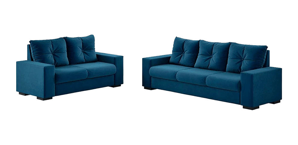 Sofá 2 e 3 Lugares Conjunto Simon Viero Espuma Móveis