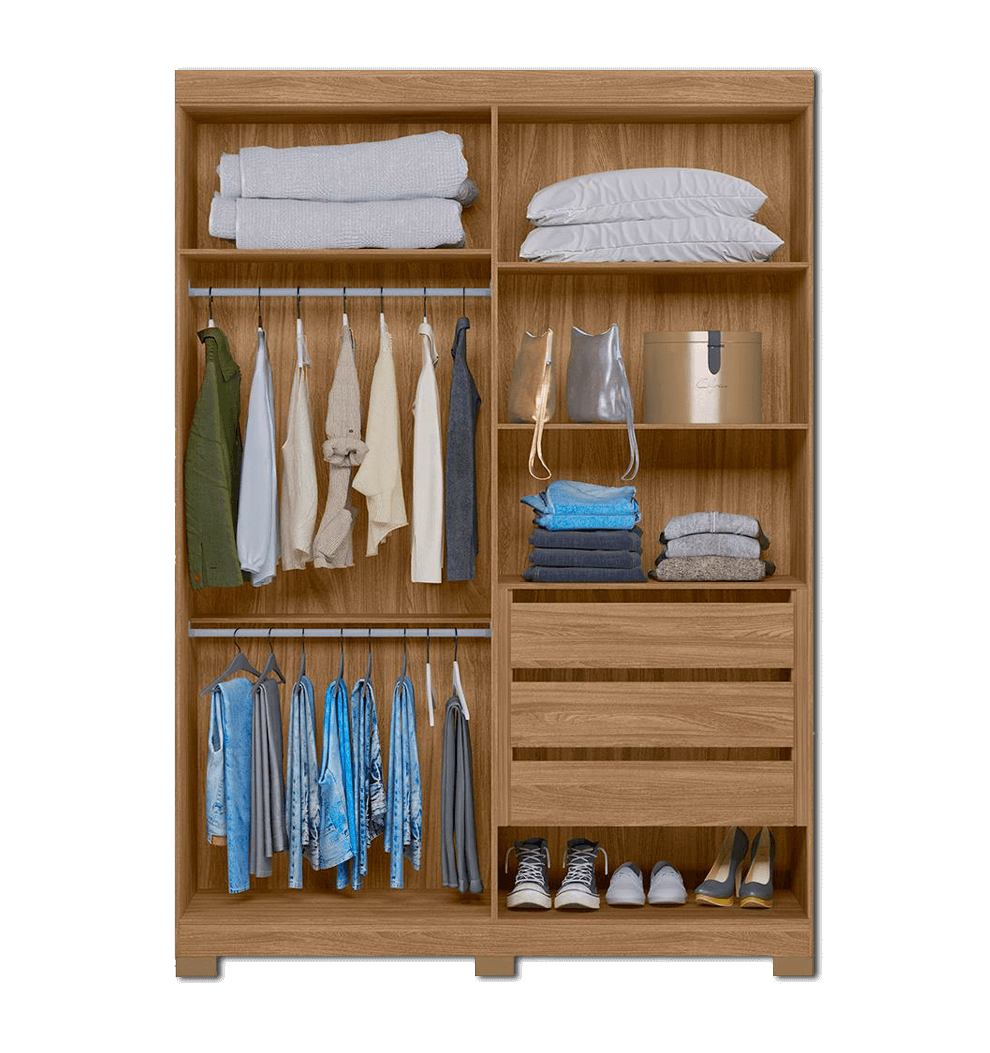 Guarda-Roupa Moval Resende 4 Portas
