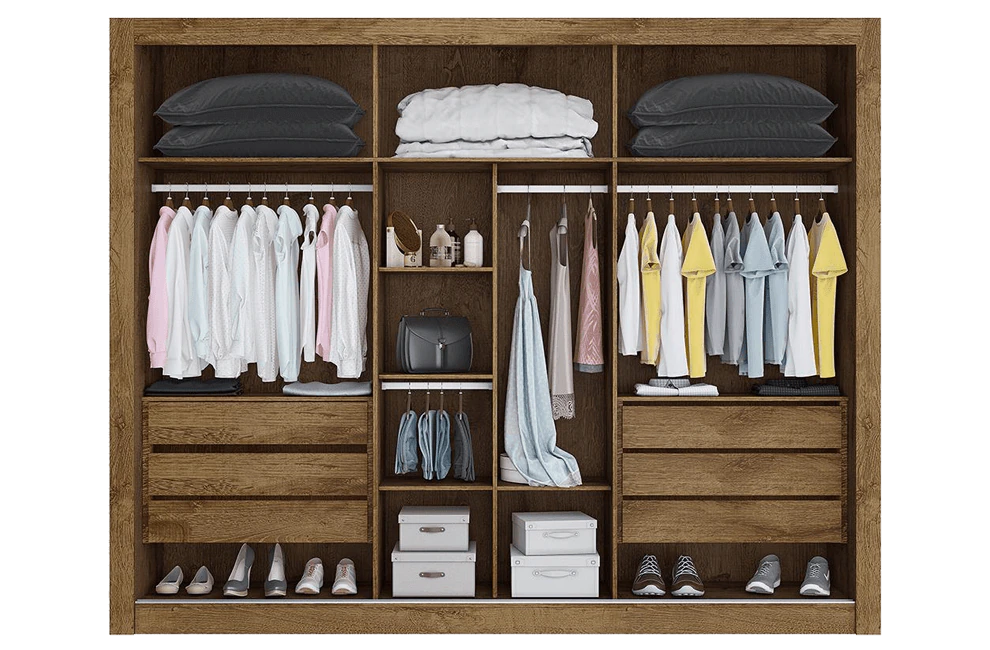 Guarda-Roupa Made Marcs Malibu Espelho