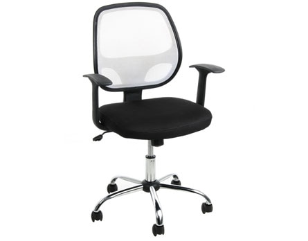 Cadeira Home Office Fusion - Regulagem de altura a gás e função Relax