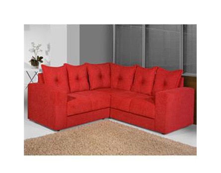 Sofá De Canto 2 E Lugares American Comfort Firenze Em Chenille Sofá De Canto 2 E Lugares American Comfort Firenze Design Confortável Prático Para