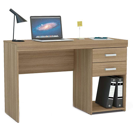 Mesa para Computador Politorno Malta com 2 gavetas ambiente