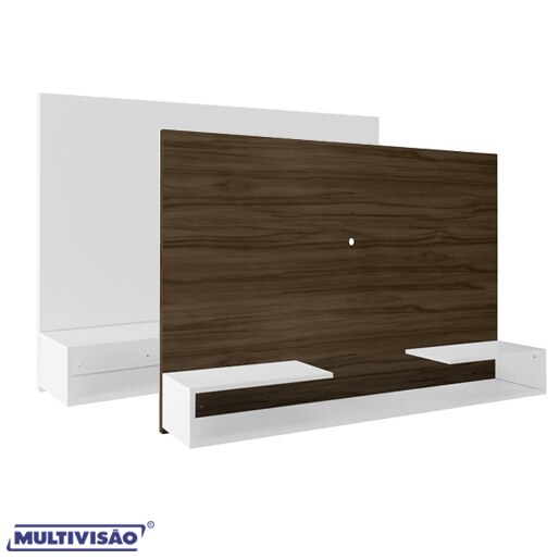 Painel Multivisão Picasso TV 46” passa cabo prateleira