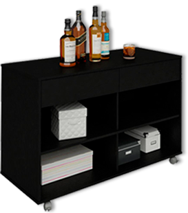 Buffet Artely Brito preto