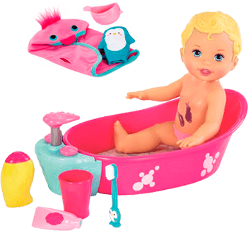Little Mommy Mattel indicação idade
