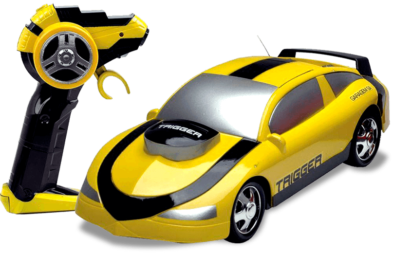 Carro De Controle Remoto Candide Trigger Com 7 Funcoes Amarelo Carros Casas Bahia 7664515