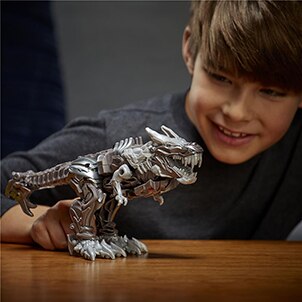 Boneco Transformers Hasbro Turbo Changer Grimlock Dinossauro
