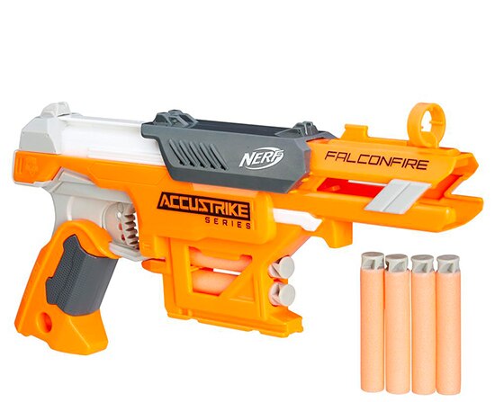 Lançador de Dardos Nerf Hasbro N-Strike Accustrike FalconFire